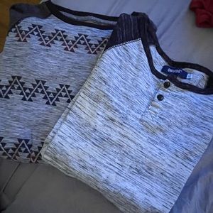 2 long sleeve shirts